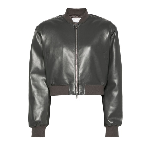 The Frankie Shop Micky cropped bomber jacket NWT - Picture 4 of 6